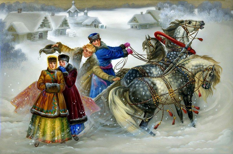 Русская зима Русская зима