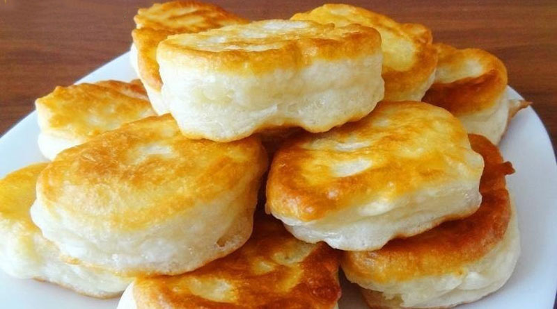 Пышные и вкусные оладьи без яиц