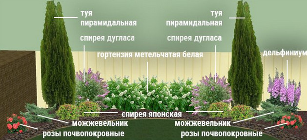 Клумбы непрерывного цветения – схемы с описанием цветов… Клумбы непрерывного цветения – схемы с описанием цветов…