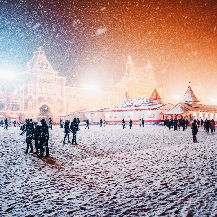 Новогодняя Москва на фотографиях Кристины Макеевой Новогодняя Москва на фотографиях Кристины Макеевой