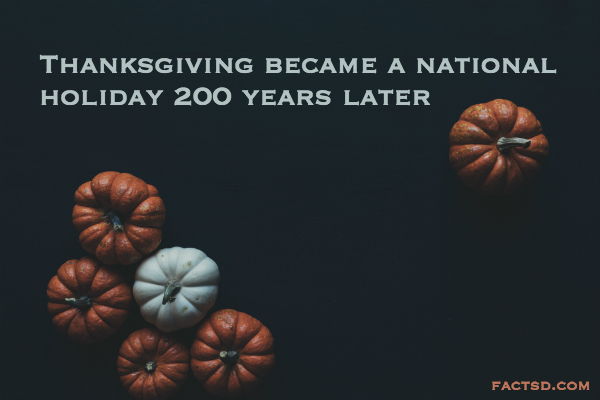 thanksgiving facts