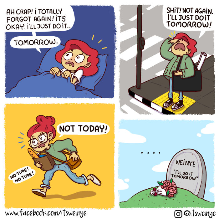 Hilariously Relatable Comics By Malaysian Redhead Artist, 