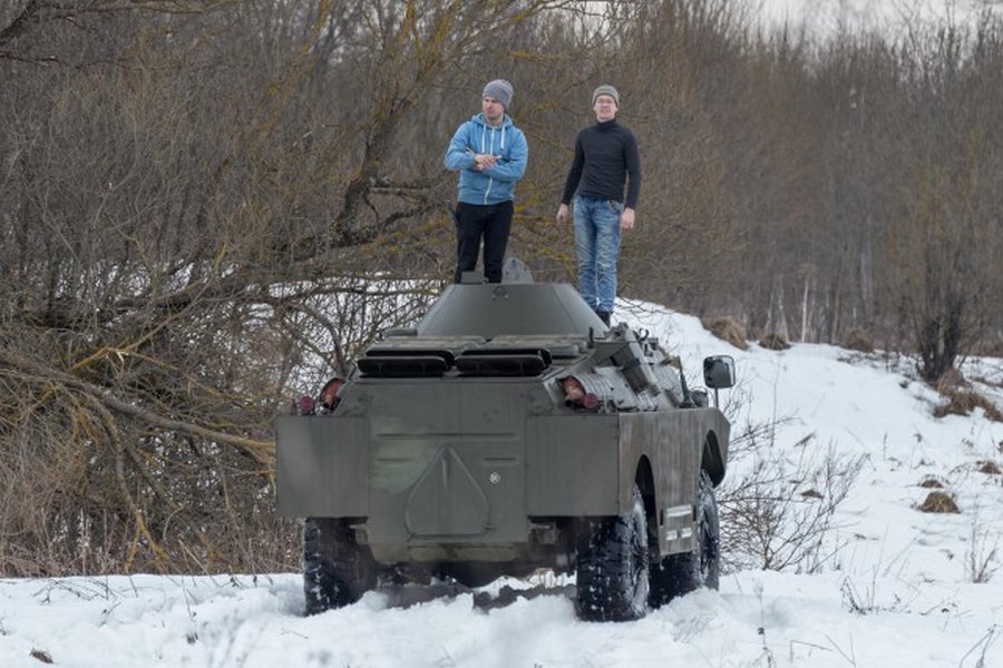 БРДМ-2 с консервации