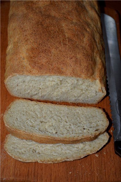 Хлеб с овсяной мукой