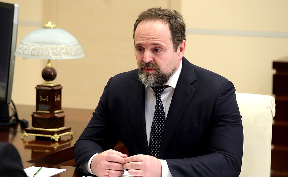 Министр природных ресурсов и экологии Сергей Донской.