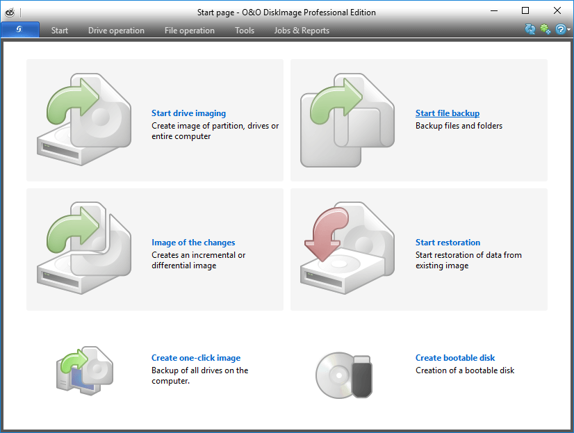 O&O DiskImage Professional 18.4.322 download the new version