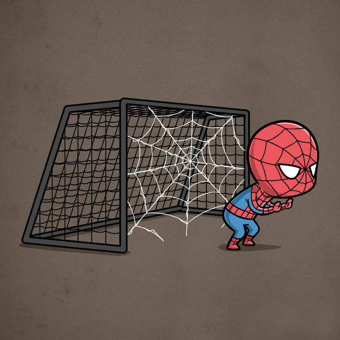 Sporty Spider Man - Soccer