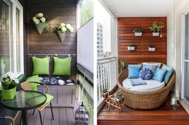 Яркие подушки и комнатные цветы сделает балкон красивым и комфортным. / Фото: desclub-training.ru Яркие подушки и комнатные цветы сделает балкон красивым и комфортным Фото desclubtrainingru