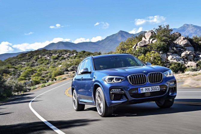 BMW представил новое поколение кроссовера X3