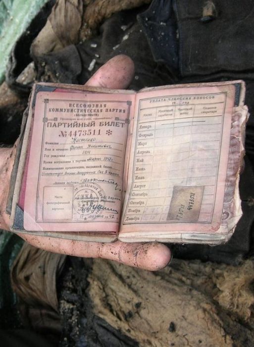 Как поднимали самолет «Киттихаук» летчика Костенко Ф. Н. (22 фото) Как поднимали самолет «Киттихаук» летчика Костенко Ф. Н. (22 фото)