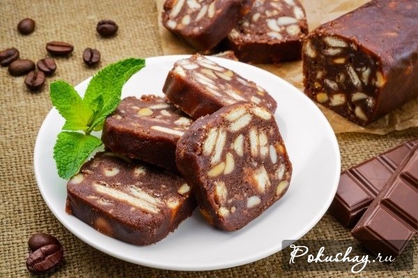Шоколадная колбаска, как в детстве Шоколадная колбаска, как в детстве