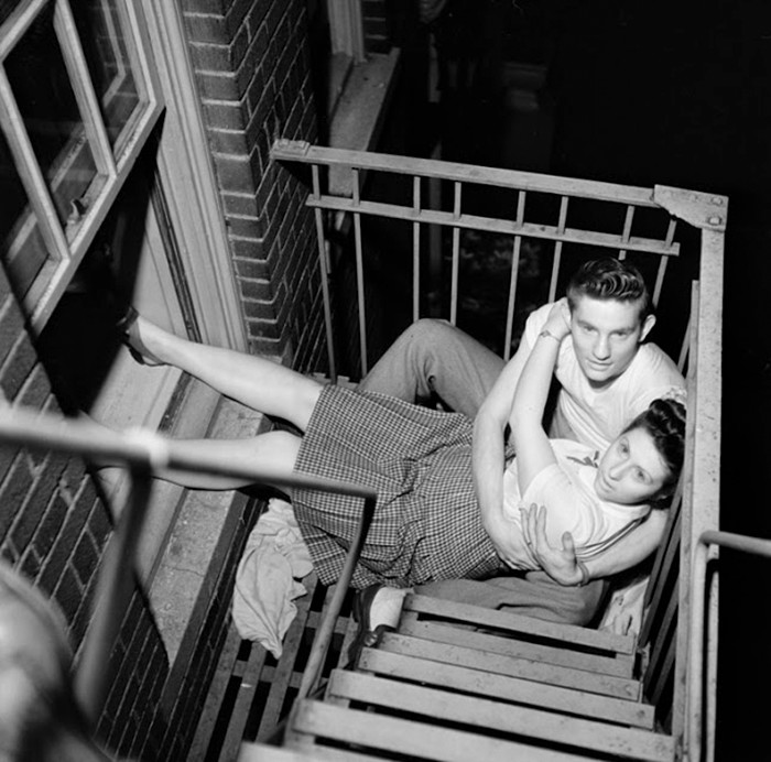 Пара, 1940 life, Стэнли Кубрик, звезды, знаменитости, режиссеры, фотограф, фотографии, юность гения