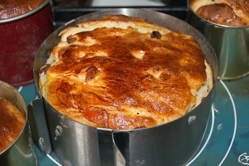 приготовление кулича