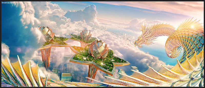 Город в небе - город лотосов - архитектурная утопия или реальность будущего? 