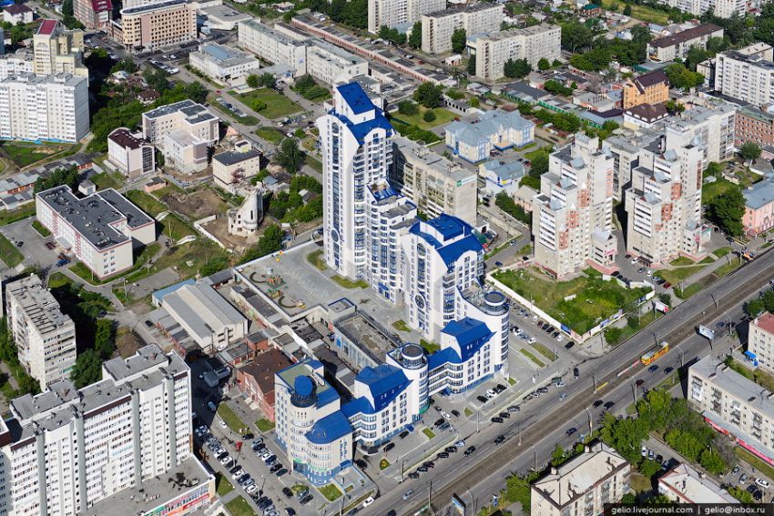 Барнаул, высота, вертолет, достопримечательности