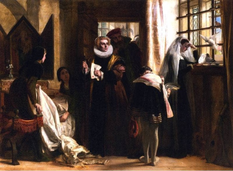 картина художника Джона Колкотта Хорсли – 04 художник John Callcott Horsley (Джон Колкотт Хорсли) картины – 04