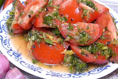 Фото к рецепту: Маринованные помидоры