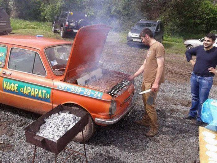 Автомобильный юмор (43 фото) Автомобильный юмор (43 фото)