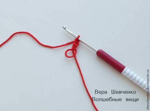 Сердечко-брелок: очень подробный МК по вязанию крючком Сердечко-брелок: очень подробный МК по вязанию крючком