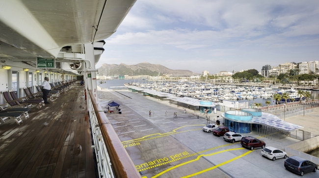 Терминал круизных лайнеров в порту Картахены © David Frutos