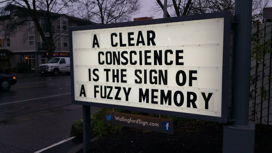 Gas Station Sign