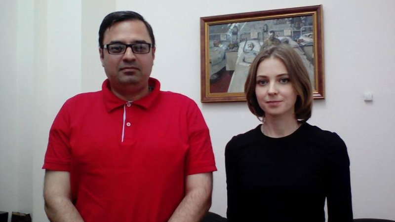Наталья Поклонская: о Крымской весне, завистниках и фильме «Матильда» Наталья Поклонская и Вадим Манукян