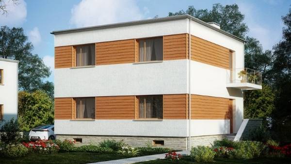 Деревянные фасады с панелями для фасада