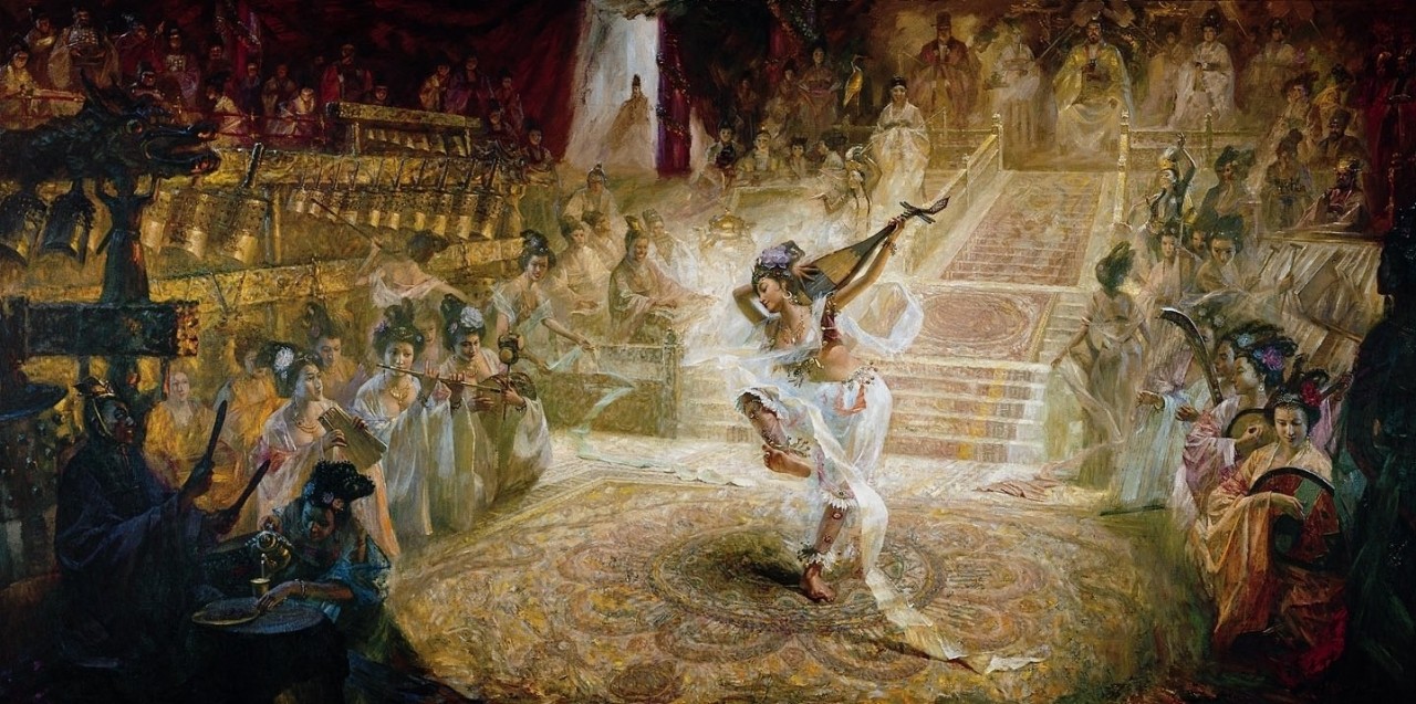 Древний Китай на картинах современных художников Древний Китай на картинах современных художников
