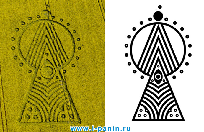 Расшифровка кругов на полях: что там говорят инопланетяни (8 фото) Расшифровка кругов на полях: что там говорят инопланетяни (8 фото)