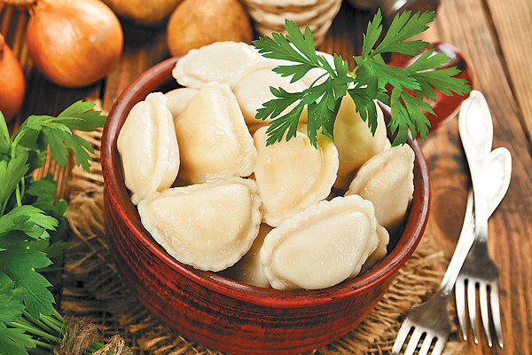 Вареники с картофелем