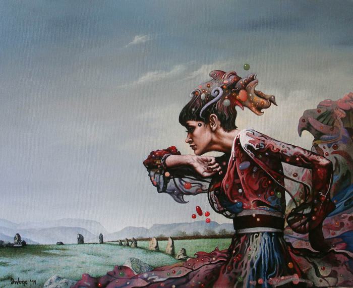 Картина из серии «Фантасмагория». Автор: Драган Илич (Dragan Ilic). Картина из серии «Фантасмагория». Автор: Драган Илич (Dragan Ilic).