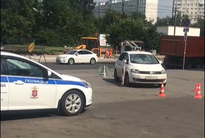 На Коровинском шоссе опять совершен наезд на пешехода