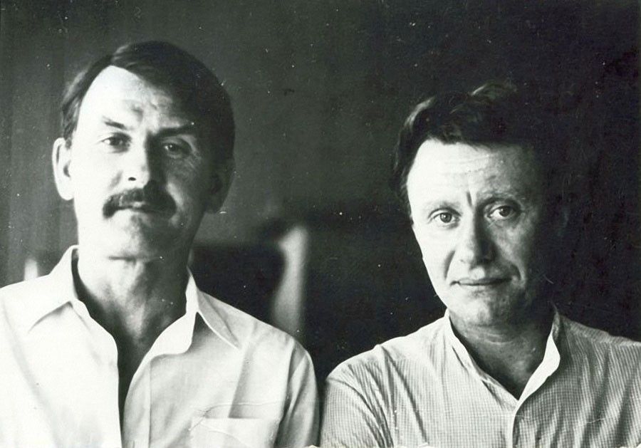 Андрей Миронов и Александр Ольбик. 1983 год, Юрмала Андрей Миронов и Александр Ольбик. 1983 год, Юрмала