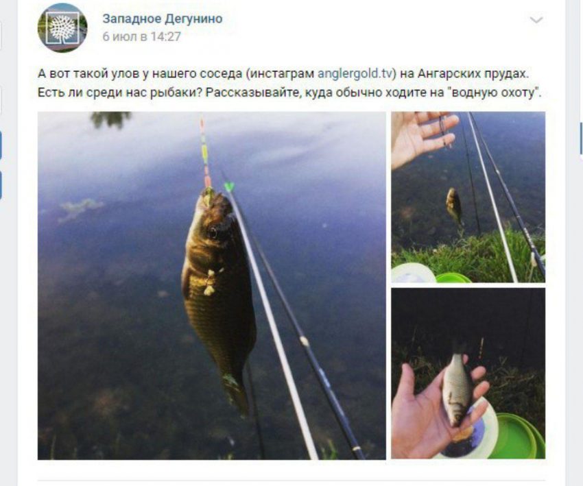 «Водная охота» удалась у жителя Дмитровского района