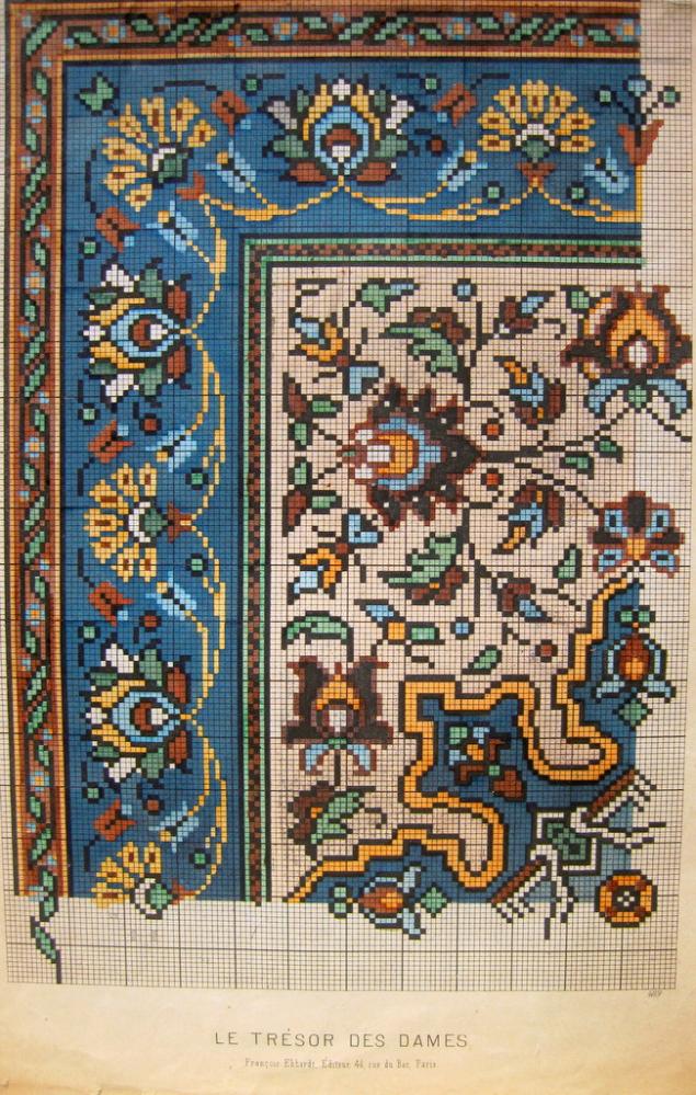 Старинные схемы вышивки крестом и не только. Часть 2 Старинные схемы вышивки крестом и не только. Часть 2