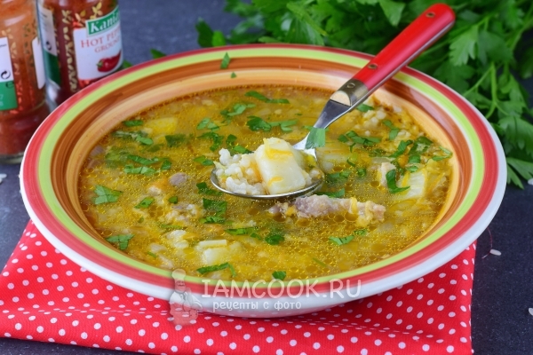Рассольник с курицей и рисом рецепт пошагово в кастрюле Рассольник с курицей и рисом рецепт пошагово в кастрюле
