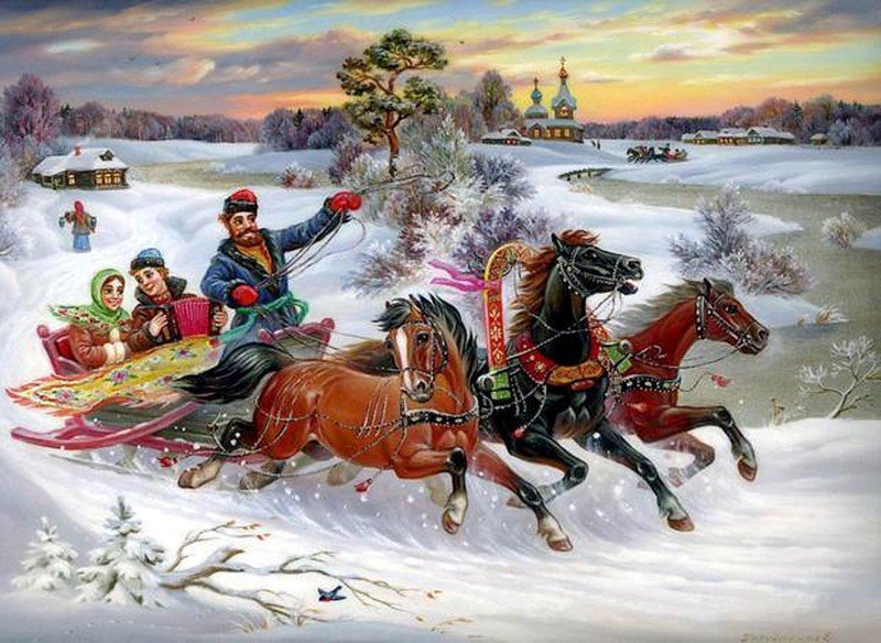 Русская зима Русская зима