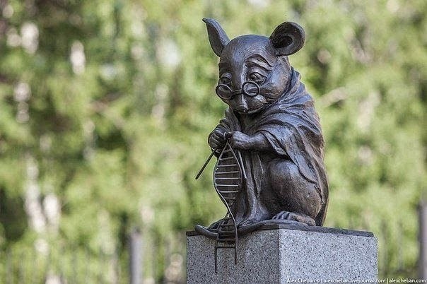 Памятник лабораторным мышам