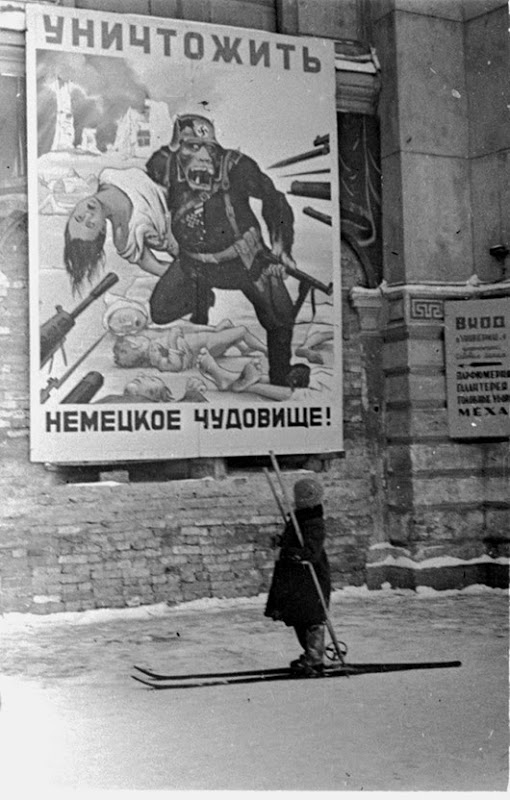 Дети блокадного Ленинграда (фото и видео)