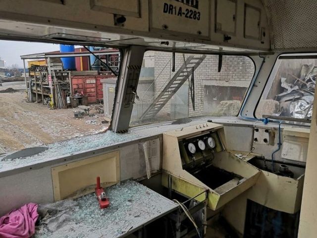 Старый дизель-поезд отправился в последний путь Старый дизель-поезд отправился в последний путь