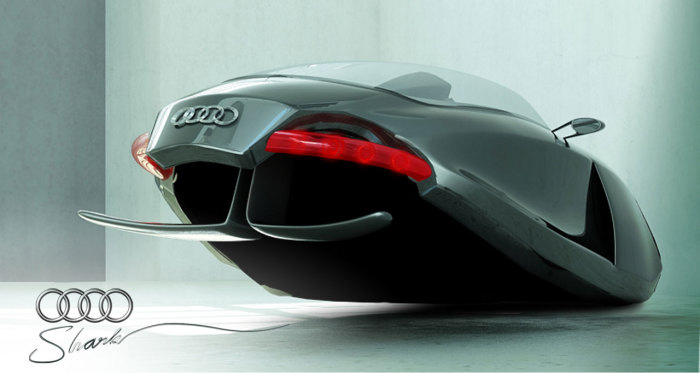 Невероятный концепт Audi Shark. Невероятный концепт Audi Shark.