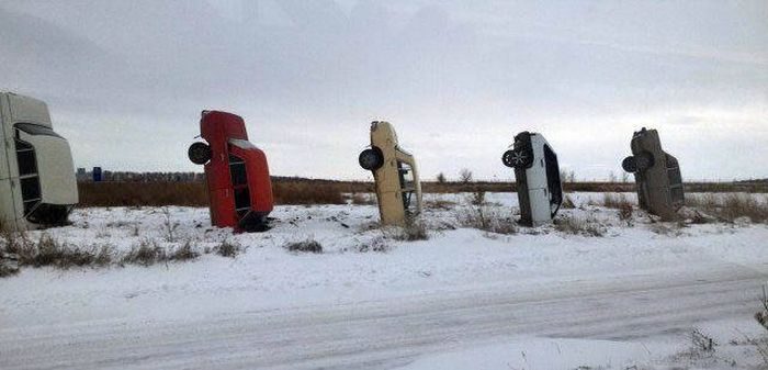 Фото, которые возможно было сделать только в России