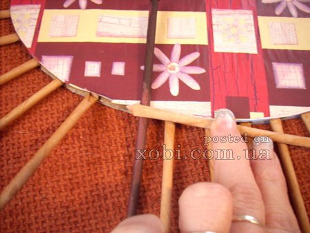 мк по плетению крышки для корзинки с картонным дном