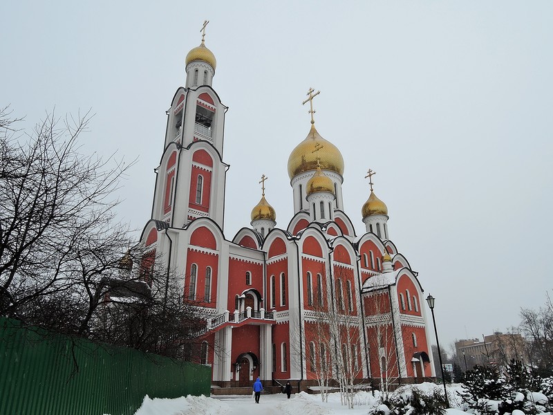 Храм Великомученика Георгия Победоносца в Одинцово Храм Великомученика Георгия Победоносца в Одинцово