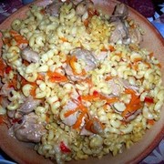 Плов с макаронами
