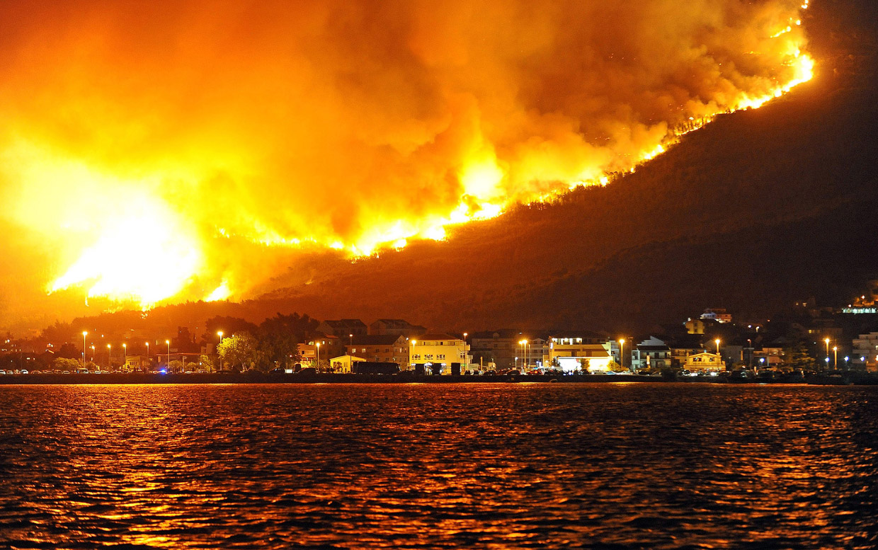Европейские пожары лета 2017