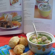 Суп куриный с фигурными макаронами