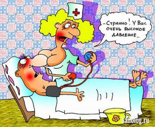 Подборка карикатур на тему специфического медицинского юмора