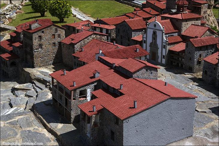 Каталония в миниатюре, Испания Парк миниатюр в Барселоне