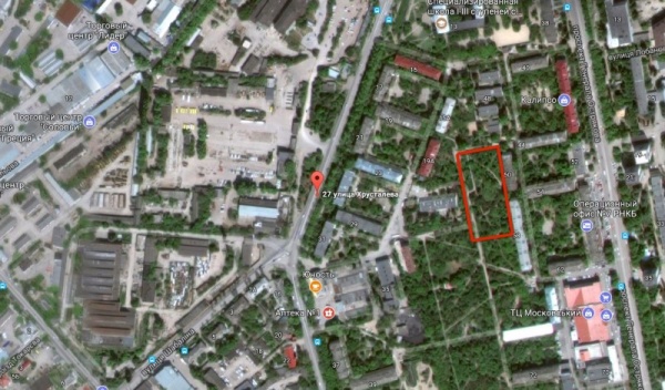 Свободной земли в Севастополе не видно даже из космоса